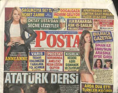 Posta Gazetesi 19 Mart 2015 - Kara Kartalın İmha Planı GZ107769 - 1