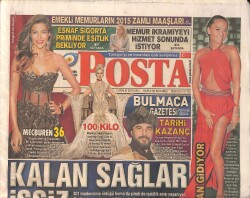 Posta Gazetesi 2 Aralık 2014 - Engin Altan Düzyatan'dan Tarihi Kazanç - CHP'li Vefa Salman Emriyle 158 Ağaç Kestirdi GZ158473 - Gökçekoleksiyon