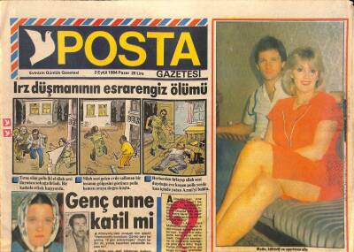 Posta Gazetesi 2 Eylül 1984 - Modern Arap Kadınına Öncülük Eden Kraliçe GZ85236 - 1