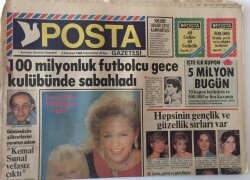Posta Gazetesi 2 Haziran 1984 - Genç Ve Güzel Görünmenin Sırları Bilen Ünlüler Ajda Pekkan, Aydan Şener, Neşe Erberk ... GZ13783 - 1