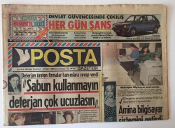 Posta Gazetesi 2 Mart 1985 - Sabancı Ailesi Türk Mutfağını Tanıtıyor GZ10990 - 1