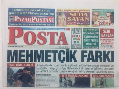 Posta Gazetesi - 2 Mayıs 2004 - Mithat Can Tuğçeyi Annesiyle Tanıştırdı, Tesadüflerin Gecesi GZ46832 - 1