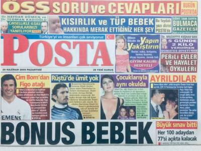 Posta Gazetesi 20 Haziran 2005 - Sezen Aksu 4 Yıllık Sevgilisinden Ayrıldı GZ42923 - 1