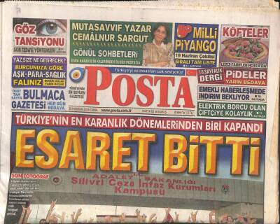 Posta Gazetesi 20 Haziran 2014 - Nejat İşlerin Sağ Elindeki Diğer 3 Parmağına da Vücudunun Başka Yerinden Alınan Cilt Dokusu Nakledildi GZ106488 - 1