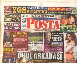 Posta Gazetesi 20 Mart 2013 - Afyon Faciası İçin 3 Subaya 67.5 Yıl Hapis - UEFA Şampiyonlar Ligi Çeyrek Final Kuralarında Hile İddiası Var GZ158449 - Gökçekoleksiyon