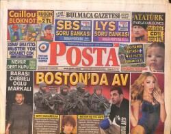 Posta Gazetesi 20 Nisan 2013 - Cübbeli Ahmet Hocanın Oğlu İstanbul Gecelerinde - Arda Turan Ailesine Araba Aldı GZ158447 - Gökçekoleksiyon