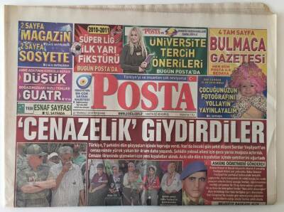 Posta Gazetesi 20 Temmuz 2010 - 2003 Güzellik Kraliçesi Aslı Başın Sır Ölümü GZ28029 - 1