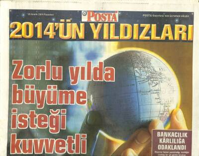 Posta Gazetesi 2014ün Yıldızları Eki 29 Aralık 2014 - BESte İvmeyi Vakıf Ve Sandıklar Sağlayacak GZ105310 - 1