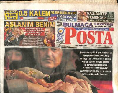 Posta Gazetesi 21 Kasım 2012 - Müslüm Baba İyi Hastane Önünde Fanatiklik Yapmayın GZ98899 - 1