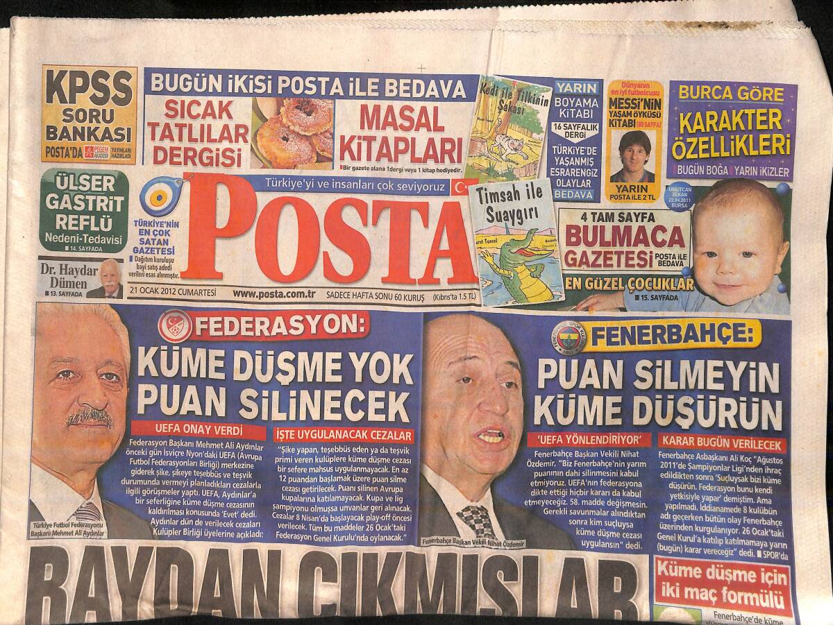 Posta Gazetesi 21 Ocak 2012 - Megan Fox : İstanbul'u Kasaba Sanıyordum - Obama'nın Listesi GZ159766 - 1