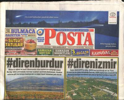 Posta Gazetesi 21 Temmuz 2013 - Nuray Çokol Türkiyedeki Erkeklerin Tamamı Beni Arzuladı GZ105444 - 1