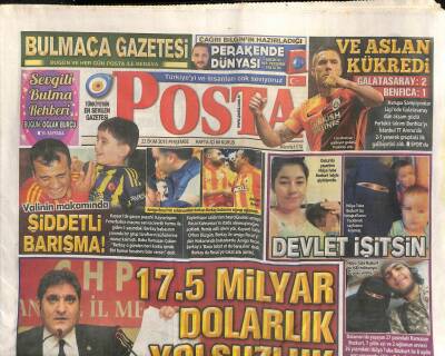Posta Gazetesi 22 Ekim 2015 - Nuh Köklünün Katilinden Akıl Almaz Savunma GZ106455 - 1