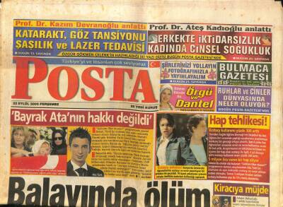 Posta Gazetesi 22 Eylül 2005 - Demet Akalın Küçükleri Seviyor - Çarpık Toplumda Çarpık Olaylar GZ96486 - 1