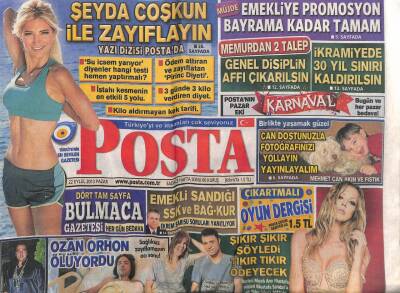 Posta Gazetesi 22 Eylül 2013 - Ozan Orhon Ölüyordu GZ107090 - 1