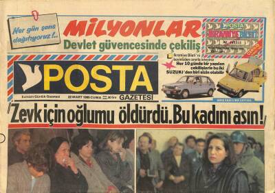 Posta Gazetesi 22 Mart 1985 - Bulgar Zulmü Lanetlendi GZ114587 - 1