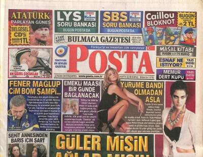 Posta Gazetesi 22 Nisan 2013 - Mehmet Ali Şahin Akillere Bir Şey Olursa Sorumlusu Bahçelidir GZ106460 - 1