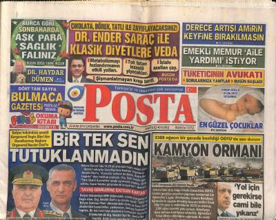 Posta Gazetesi 23 Ekim 2013 - Müjdat Gezenden 15 Ak Partiliye 60 Bin TL Tazminat - Haydi Cim Bom Kır Zincirleri GZ124532 - 1
