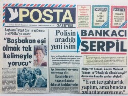 Posta Gazetesi 23 Haziran 1984 - Semra Özal,Başbakan Eşi Olmak Yorucu GZ43125 - 1