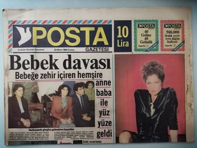 Posta Gazetesi 23 Mart 1984 Dallasın Güzel Patronu Gerçekten Petrolcü Kızı -GZ14672 - 1