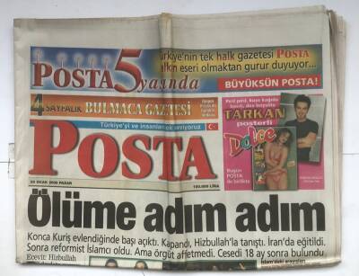 Posta Gazetesi 23 Ocak 2000 - Militanlar Ötüyor Operasyon Sürüyor GZ7174 - 2