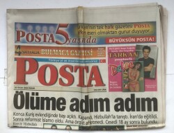 Posta Gazetesi 23 Ocak 2000 - Militanlar Ötüyor Operasyon Sürüyor GZ7174 - 1