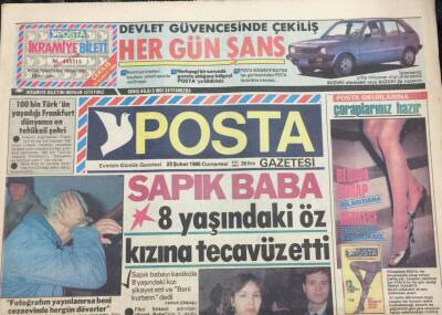 Posta Gazetesi 23 Şubat 1985 Monaco Prensesi Carolineın Dramı GZ36192 - 1