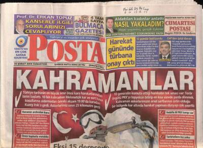 Posta Gazetesi 23 Şubat 2008 - Yapı Kredi Bankası Sigortadan Çıkıyor GZ82640 - 1