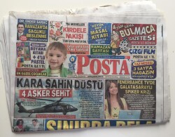 Posta Gazetesi 23 Temmuz 2012 - Sınırda Bela GZ6550 - 1