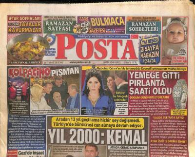 Posta Gazetesi 23 Temmuz 2013 - Nebahat Çehreye Hiç Tanımadığı Kuveytli Prensesten Müthiş Hediye GZ106312 - 1