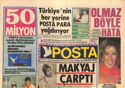 Posta Gazetesi 24 Haziran 1985 - Ajda Pekkan , Gazinosuz Hayatın Tadını Çıkarıyor GZ113886 - 1