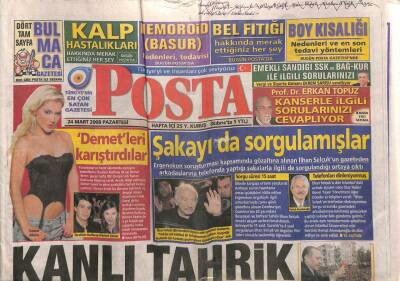 Posta Gazetesi 24 Mart 2008 - İstanbulun Göbeğinde Rezalet GZ82647 - 1