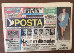 Posta Gazetesi 24 Mayıs 1985 - Doğu Yatırım Beklerken Marmara Bölgesine Yatırım Çok GZ6837 - 2