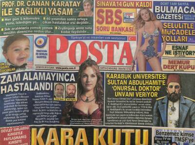 Posta Gazetesi 24 Mayıs 2013 - Meryem Uzerli Zam Alamayınca Hastalandı GZ107636 - 1