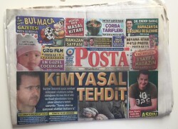 Posta Gazetesi 24 Temmuz 2012 -Beşer Esat Kimyasal Silahlara Sahip Olduğunu İlk Kez İtiraf Etti GZ6551 - 1