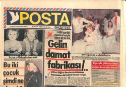 Posta Gazetesi 25 Aralık 1984 - Zeki Mürenin Sağı , Solu - İlhan İrem Neşe Erberke Sordu Erkeğin Küpe Takması Suç Mu ? GZ106664 - 1
