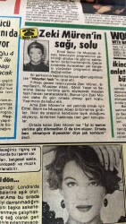 Posta Gazetesi 25 Aralık 1984 - Zeki Mürenin Sağı , Solu - İlhan İrem Neşe Erberke Sordu Erkeğin Küpe Takması Suç Mu ? GZ106664 - 2