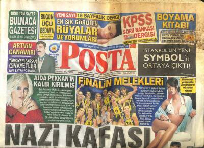 Posta Gazetesi 25 Mart 2012 - Ajda Pekkanın Kalbi Kırılmış GZ104854 - 1