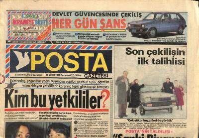 Posta Gazetesi 25 Şubat 1985 - Gözlük Takan Prens Charles Beğenildi... GZ113973 - 1