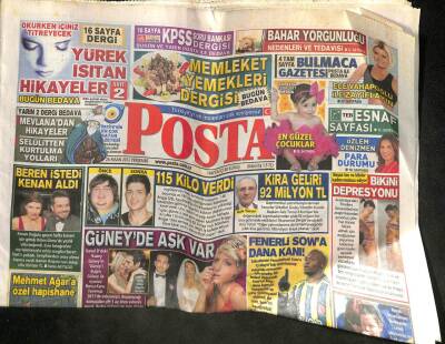 Posta Gazetesi 26 Nisan 2012 - Fenerli Sowa Dana Kanı - Mehmet Ağara Özel Hapishane GZ100550 - 1