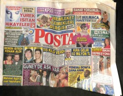 Posta Gazetesi 26 Nisan 2012 - Fenerli Sowa Dana Kanı - Mehmet Ağara Özel Hapishane GZ100550 - 2