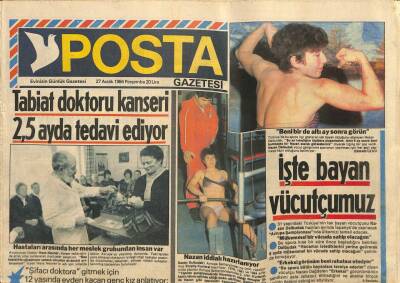 Posta Gazetesi 27 Aralık 1984 - Tabiat Doktoru Kanseri 2.5 Ayda Tedavi Ediyor GZ114293 - 1