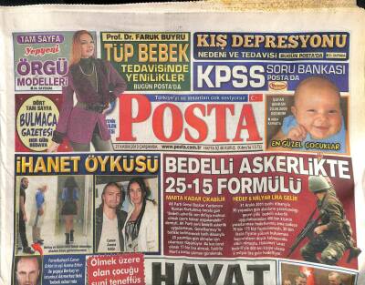 Posta Gazetesi 27 Kasım 2013 - Bedelli Askerlik 25-15 Formülü GZ104831 - 1