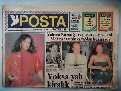 Posta Gazetesi 27 Mart 1984 Tarık Akan İkinci Kez İngilizce Öğrenmeye Kara Verdi -GZ14675 - 1
