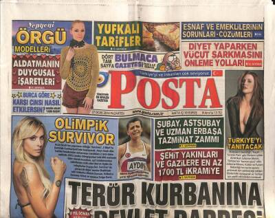 Posta Gazetesi 27 Ocak 2014 - Şehit Yakınları Ve Gazilere En Az 1700 TL İkramiye GZ98963 - 1