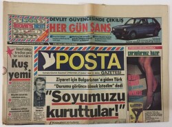 Posta Gazetesi 27 Şubat 1985 - Çapkın Komedyen Müjdat Gezene Bir Kadın da Az Geldi GZ13444 - 1