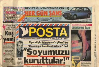 Posta Gazetesi 27 Şubat 1985 - Müjdat Gezene Bir Kadın da Az Geldi GZ113974 - 1