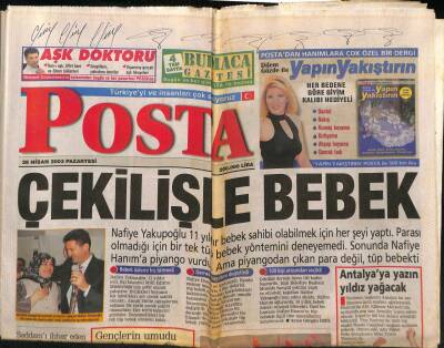 Posta Gazetesi 28 Nisan 2003 - Bir Masal Yazdı Hayatı Değişti GZ82698 - 1