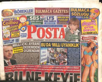 Posta Gazetesi 28 Nisan 2013 - Cerrahpaşa Ve Çapa Yıkılacak GZ105300 - 1