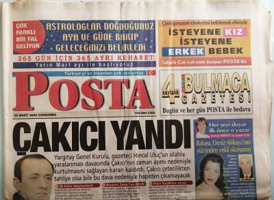 Posta Gazetesi 29 Mart 2000 Seren Serengilin Trilyoner Sevgilisi -GZ37975 - 1