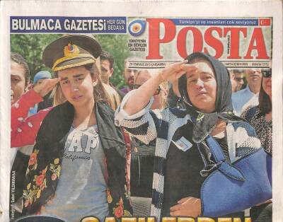 Posta Gazetesi 29 Temmuz 2015 - Mısırda Fabrika Yandı 24 Ölü GZ106500 - 1